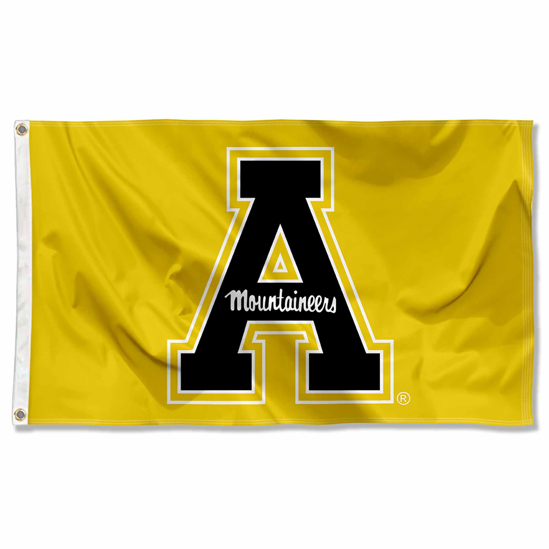 appalachian state mountaineers gold flag large 3x