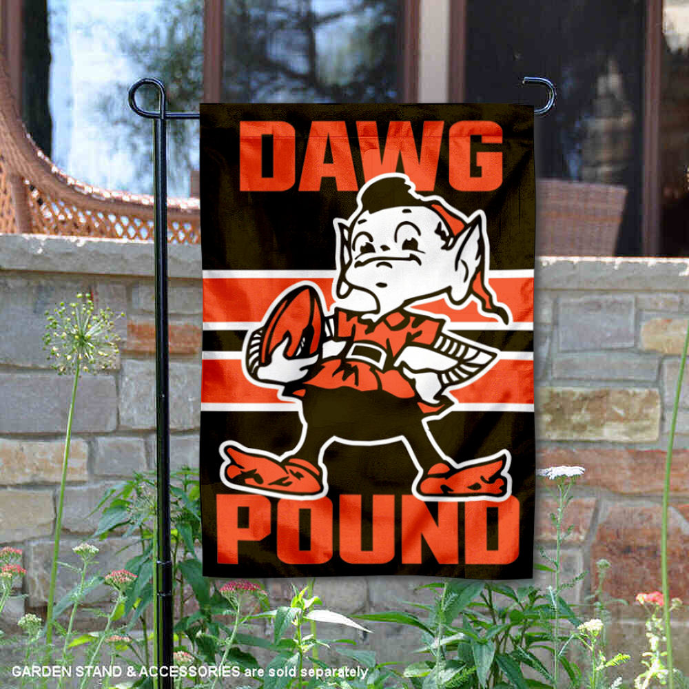 WinCraft Cleveland Browns Dawg Pound Flag