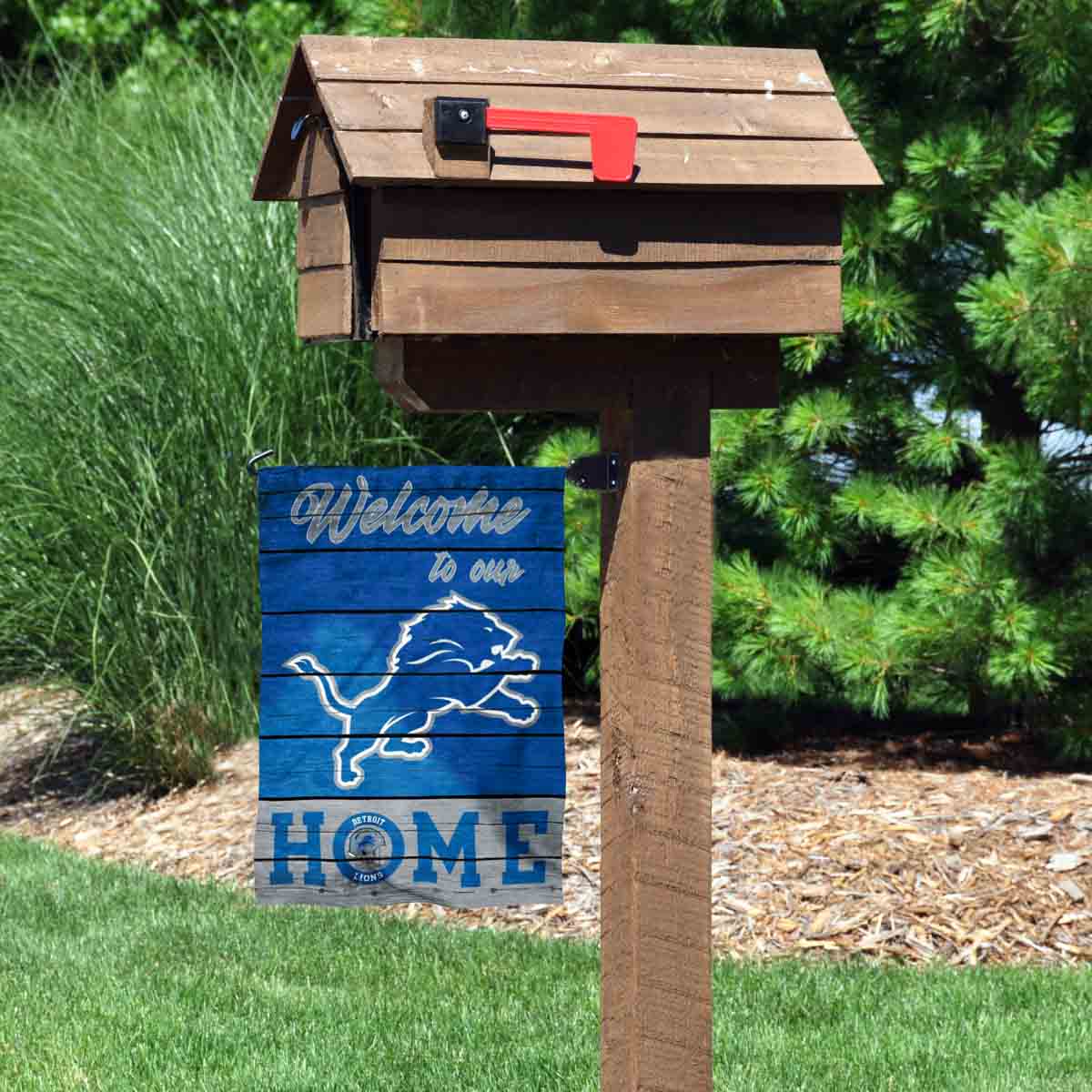 Fan Creations Detroit Lions Welcome 3 Plank Decor