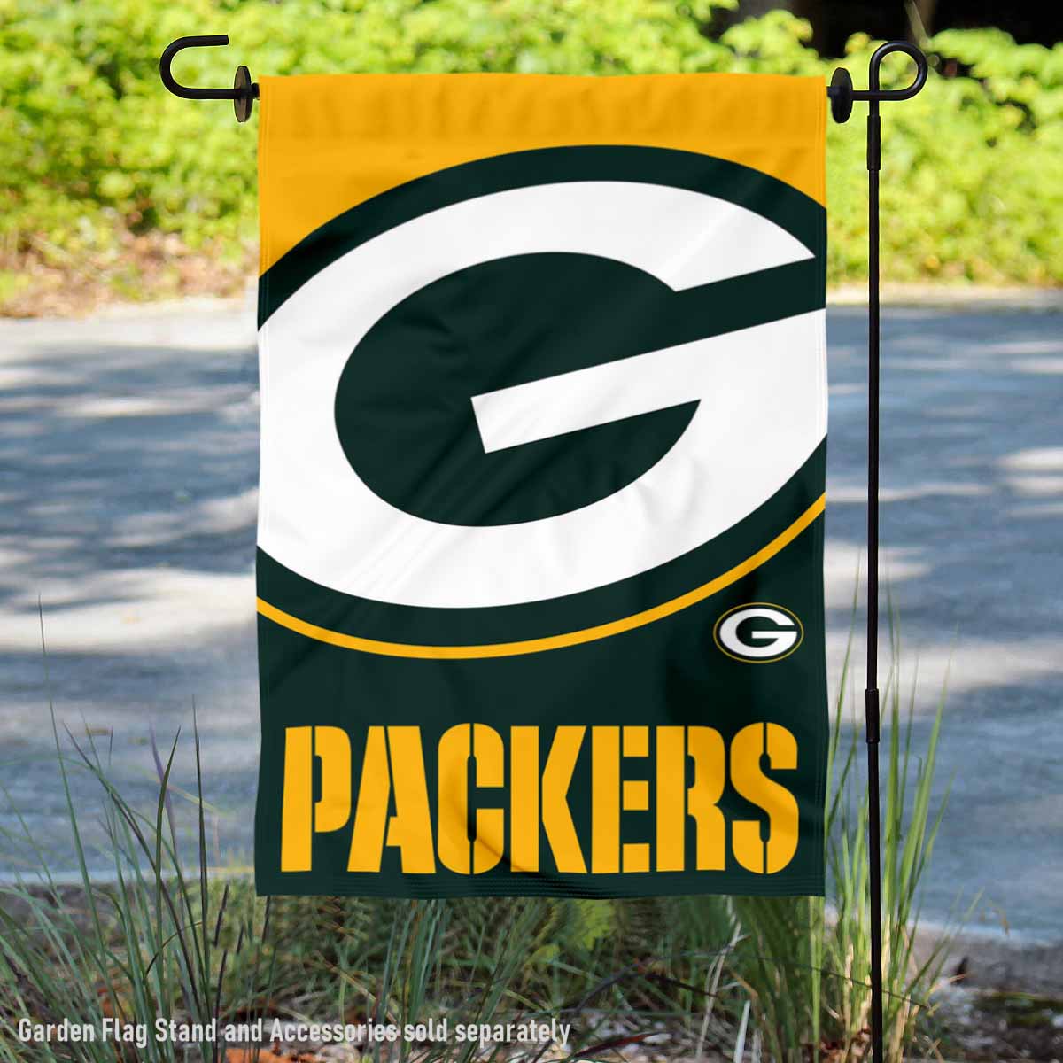 Retro Green Bay Packers Licensed NFL Garden Flag