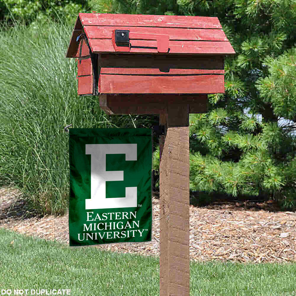 Eastern Michigan Eagles Garden Flag and Yard Banner