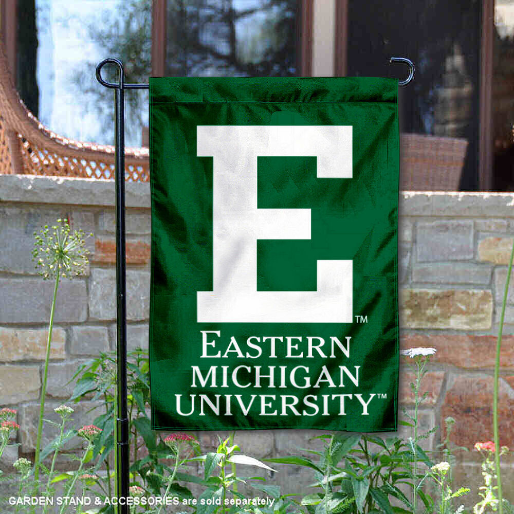 Eastern Michigan Eagles Garden Flag and Yard Banner