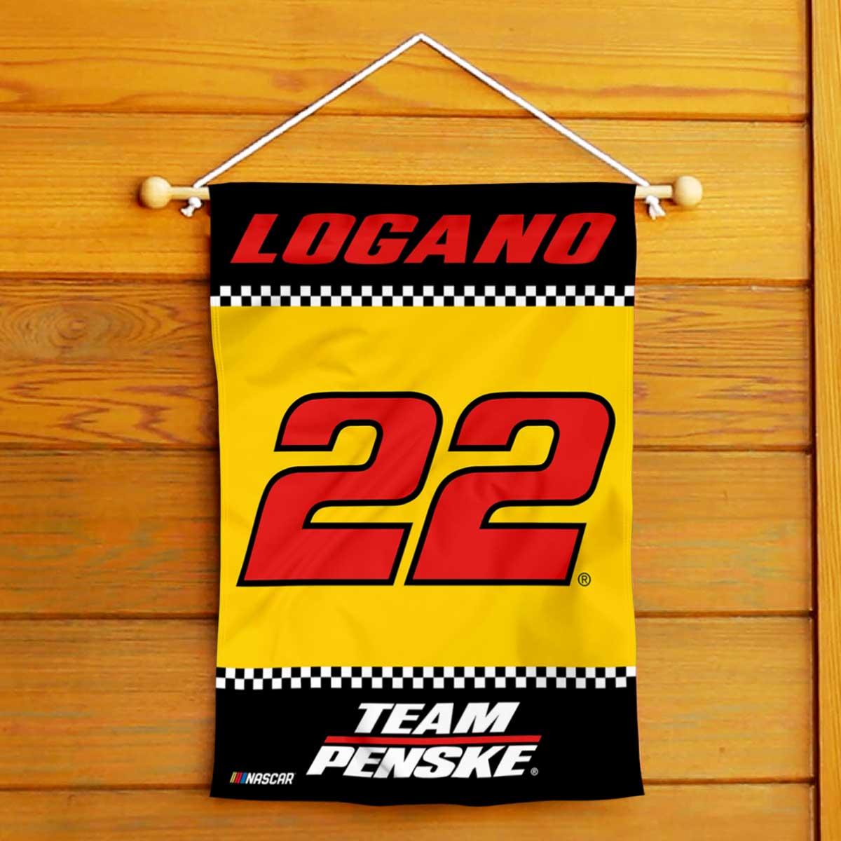 Joey Logano Garden Yard Banner Flag