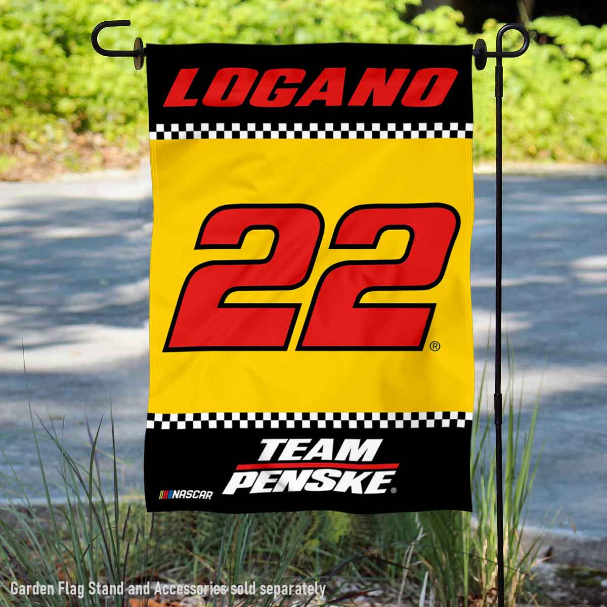 Joey Logano Garden Yard Banner Flag