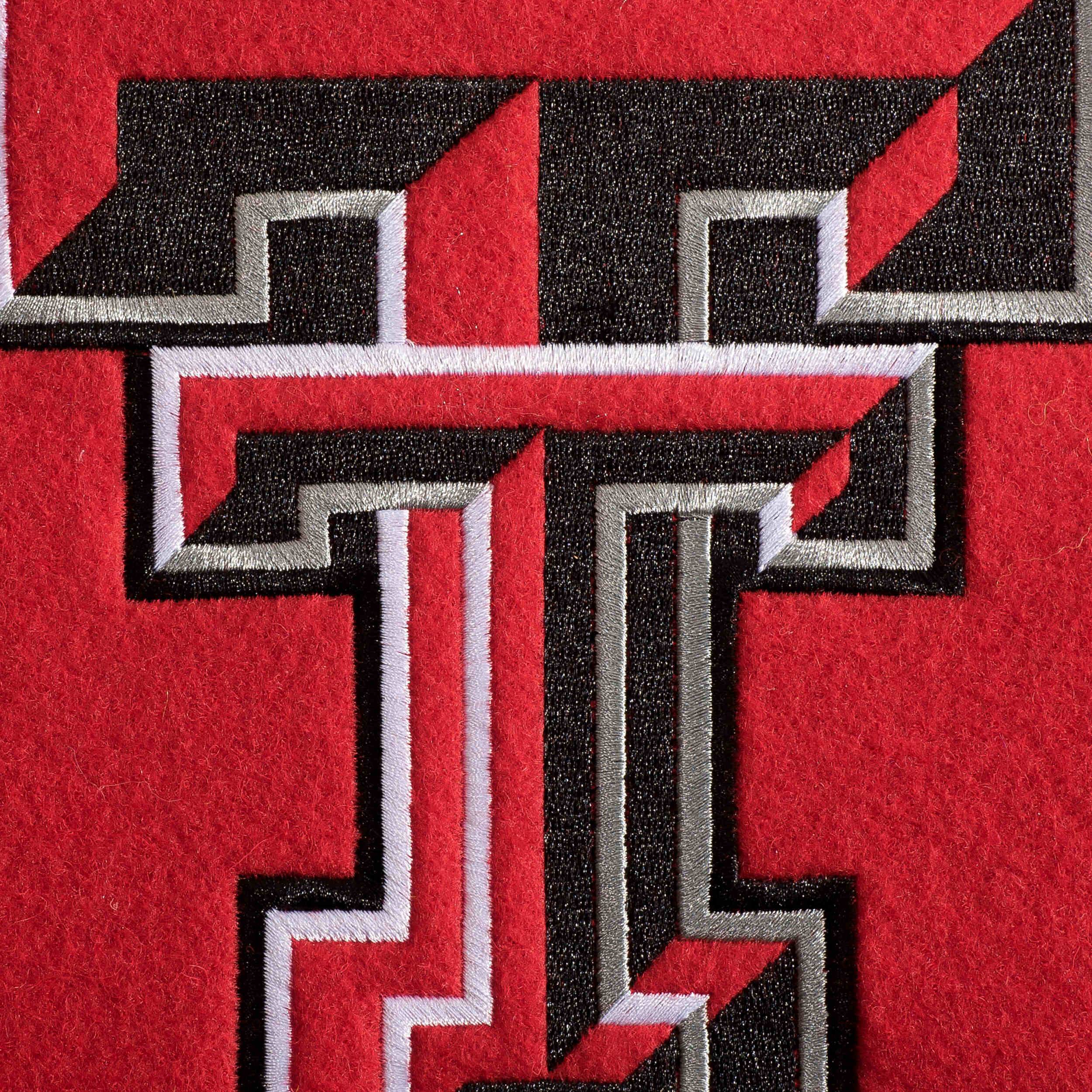 Texas Tech Embroidered and Wool College Pennant 674088643352 | eBay